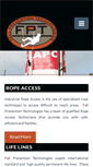 Mobile Screenshot of fallprevention.co.za